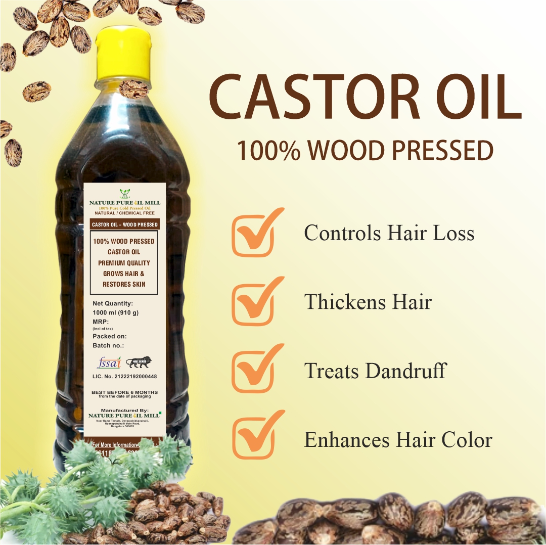 Castor Oil - Nature Pure Oil Mill